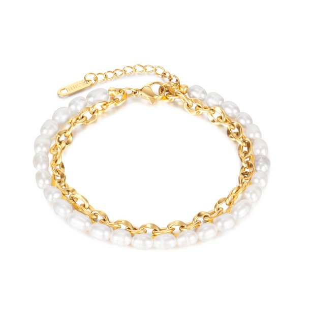 Pearl Double Bracelet